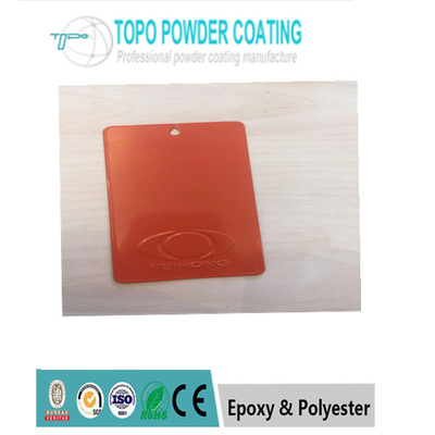 पॉलिएस्टर वाणिज्यिक पाउडर कोटिंग / नारंगी रंग बनावट पाउडर कोट