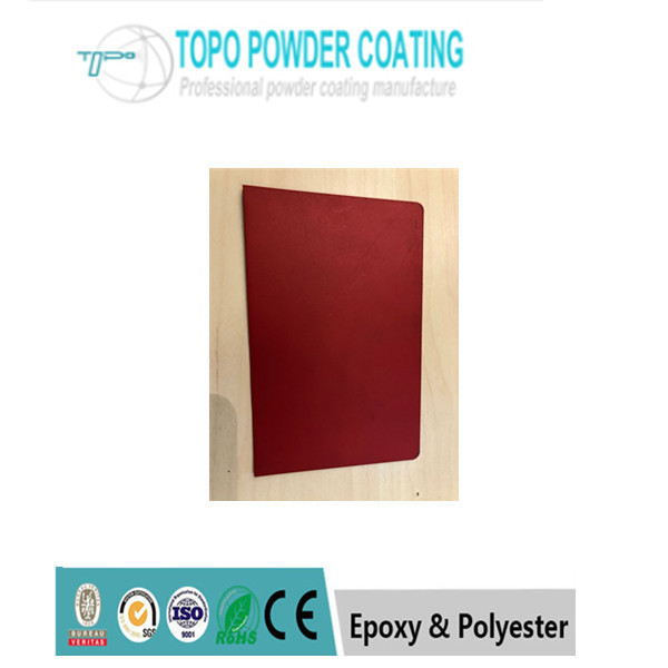 कम चमकदार लाल रंग इलेक्ट्रोस्टैटिक एपॉक्सी पॉलिएस्टर पाउडर कोटिंग RAL3011