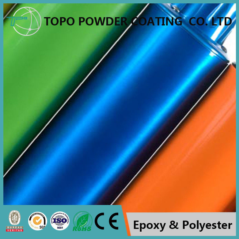 आंतरिक धातु polyurethane पाउडर कोटिंग राल 1001 रंग Moire सतह